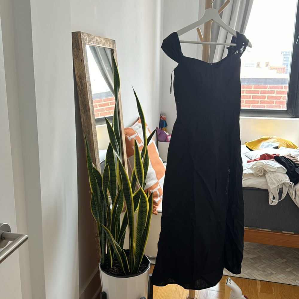 Reformation Bridgton Linen Dress